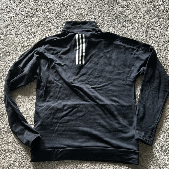 Adidas Climaheat black 1/4 zip pullover - Picture 9 of 12
